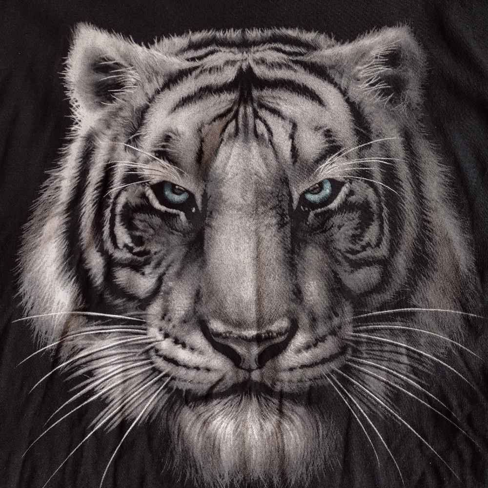 DOM 100% Cotton T-shirt Large Tiger